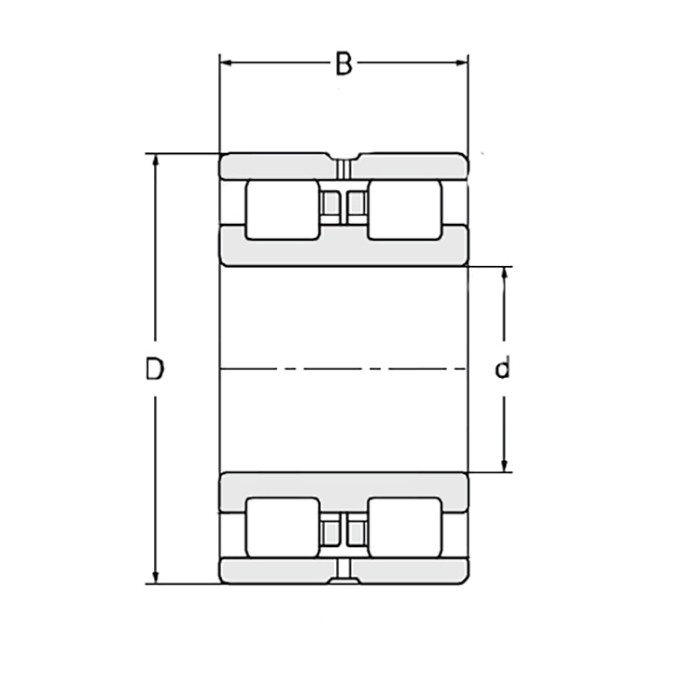 Подшипник NNF5011-2LSNRV ZWZ