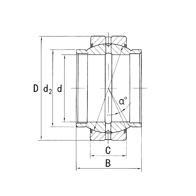 Подшипник GEEW35ES TECHNIX