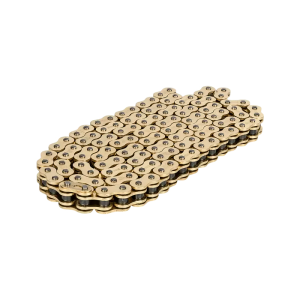 Приводная цепь для мотоцикла усиленная (сальниковая X-Ring) GOLD 520-XR-110L ISKRA