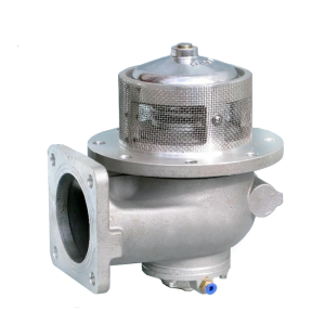 Пневматический донный клапан, квадратный фланец, алюминий, 4in, TL400PBV-S TITAN LOCK