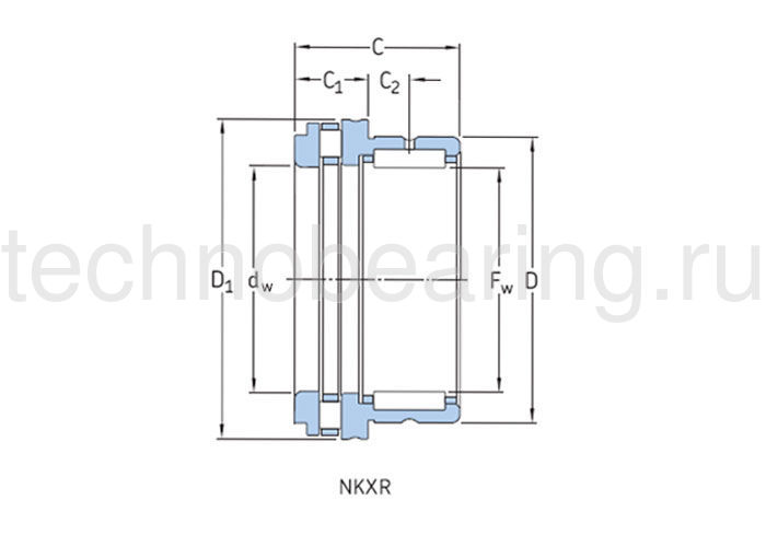 Подшипник NKXR25 NBS