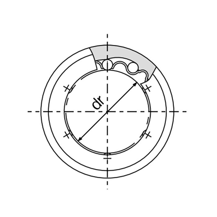 Линейный подшипник LM10-UU ISKRA