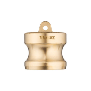Камлок латунный тип DР, заглушка для розетки 2", TL200DPBR TITAN LOCK