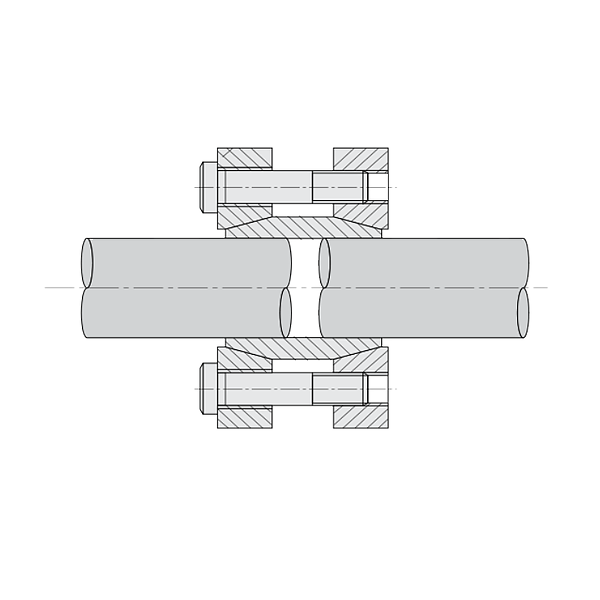Зажимная втулка KLMM017 (PHF FX130-17x50) ISKRA