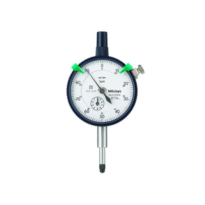 Индикатор часового типа с защитой от осевого удара 1 мм/0.001 мм 2110AB-10 MITUTOYO