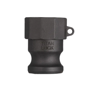 Камлок полипропиленовый тип А ниппель, внутр. резьба BSP 1", TL100APP TITAN LOCK