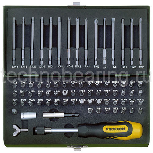 Набор специальных бит, 75  поз. 23107 Proxxon