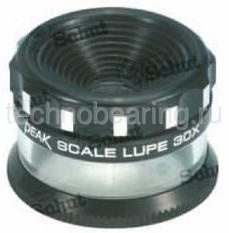 Увеличительное стекло (лупа) в футляре 30x Peak 905.285