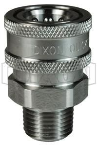 3/4in БРС серия V, розетка, без отсек. клап, резьба NPT (нерж. 316) 6VF6-SS-E-LS DIXON