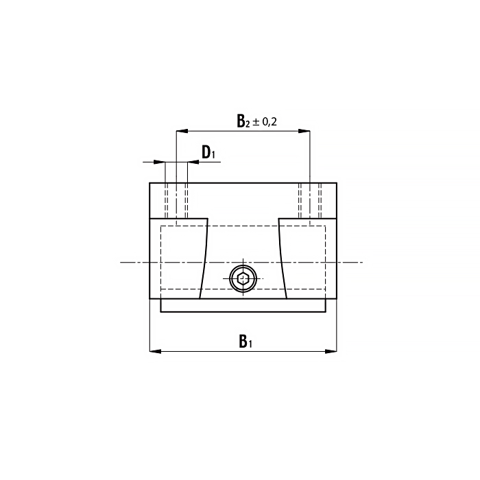 Линейный подшипник в сборе с корпусом TBR16-UU ISKRA