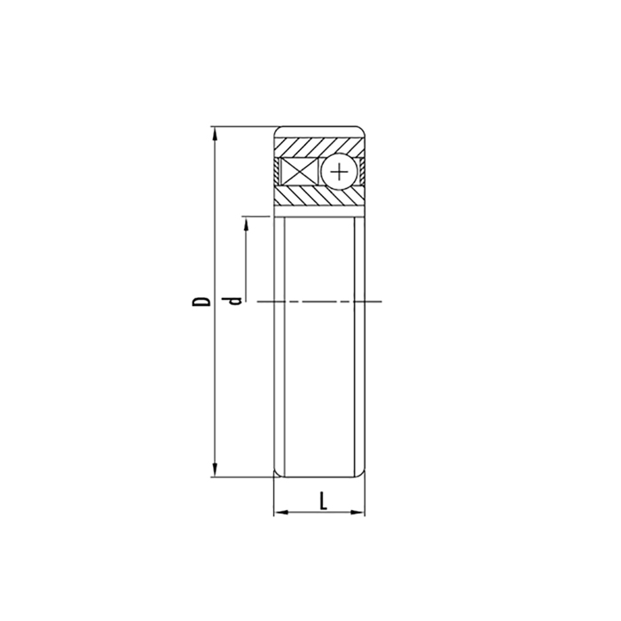 Обгонная муфта UKC40-2RS (CSK40P-2RS) ISKRA