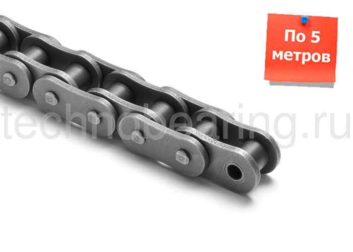 Цепь приводная роликовая однорядная 10P-1 (ISO C10B-1) Sati