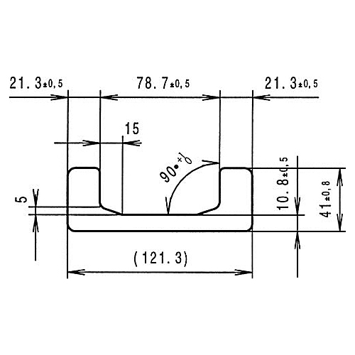 Направляющая Standard 2 NbV Winkel
