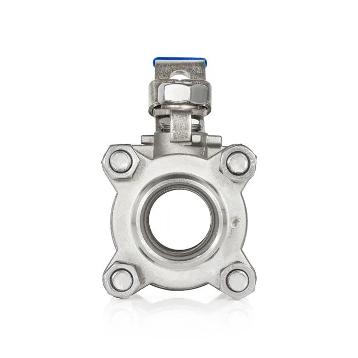 1in, Трехсоставной шаровый кран из нержавеющей стали (AISI 304) типа "сварка-сварка", TL100TPBVSS-WD TITAN LOCK