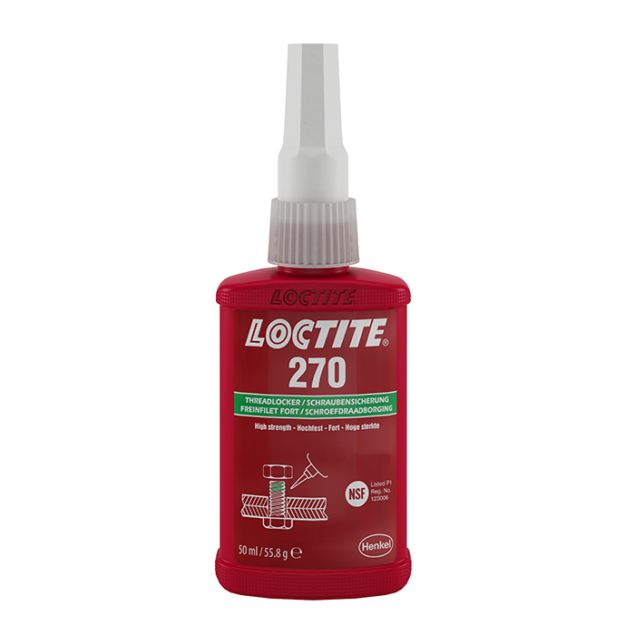 Фиксатор резьбовой высокой прочности, 50 мл 270 Loctite