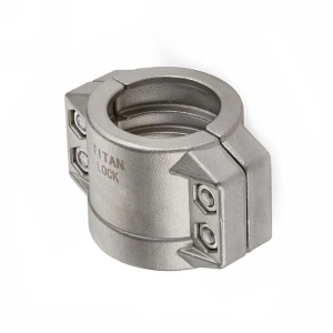 Усиленный 4-х болтовый хомут, нерж. сталь, TL19X6SS TITAN LOCK