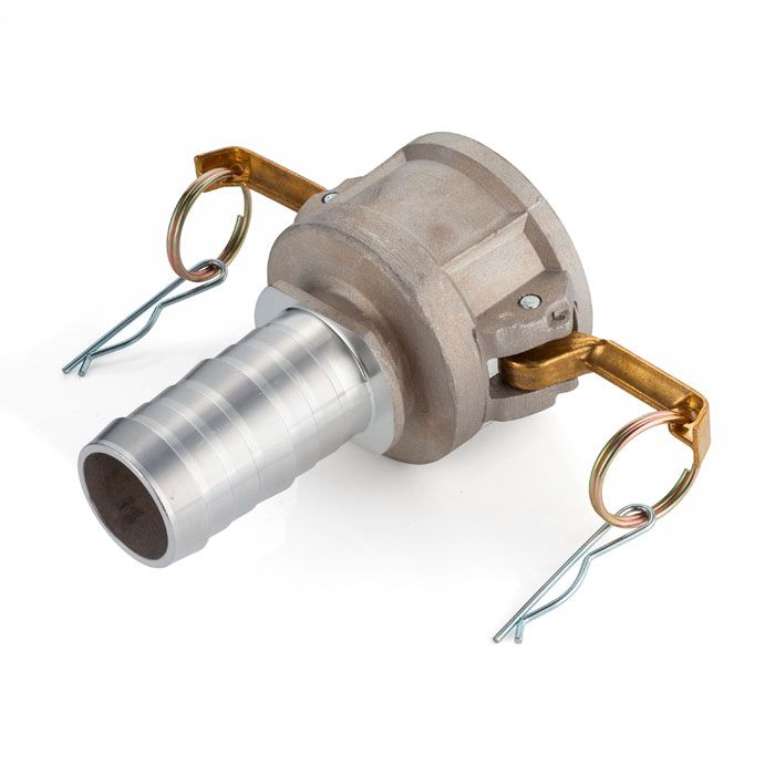 Камлок алюминиевый тип C, 3", розетка с хвостовиком под рукав 2", TL3020CAL TITAN LOCK