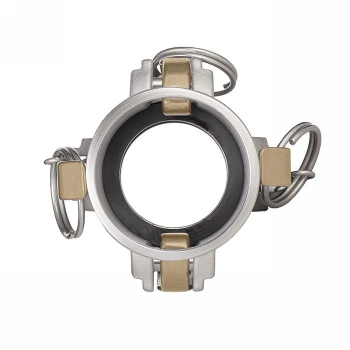 Камлок алюминиевый тип DD (переходник розетка 4" х розетка 4"), TL400DDAL TITAN LOCK