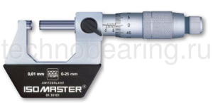 Микрометр гладкий Isomaster 0 - 25/0.01 мм 00110101 Tesa