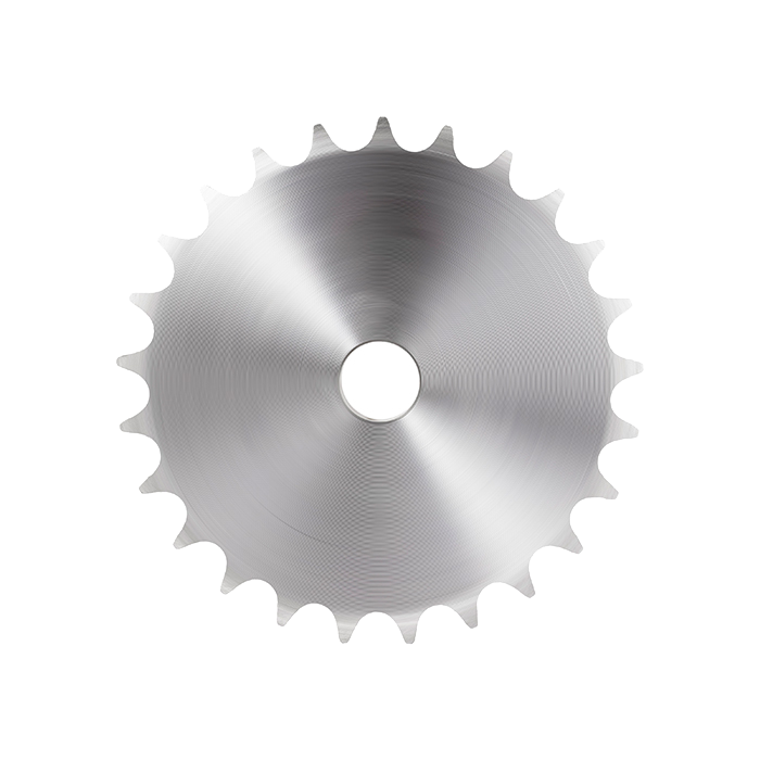 Звездочка без ступицы под расточку для цепи 12B-2, 3/4" x 7/16", Z=20 CD11020 ISKRA