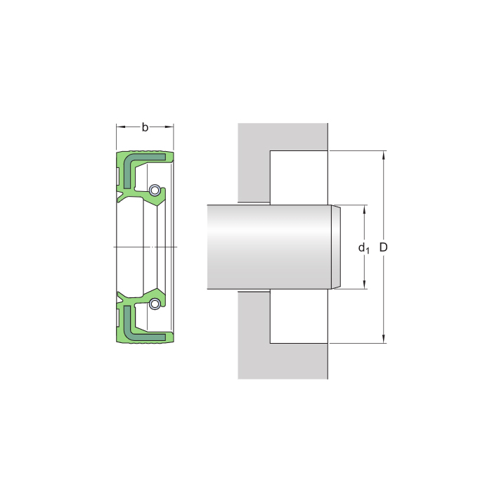 Манжета арм. CR 75X100X10 HMSA10 RG SKF
