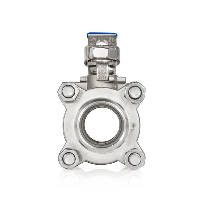 0,75in, Трехсоставной шаровый кран из нержавеющей стали (AISI 304) типа "сварка-сварка", TL75TPBVSS-WD TITAN LOCK