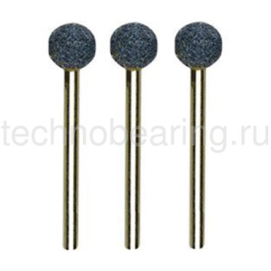 Шлифовальные насадки из карборунда, 3  шт., сфера 28782 Proxxon