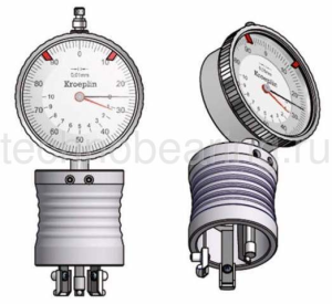 Индикаторный кронциркуль для аэрозолей 4,6-5,4мм/0,01мм A2105 Kroeplin