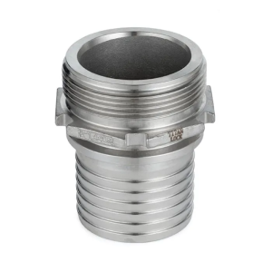 Штуцер с наружной резьбой под рукав, нерж. сталь, 4in TLSM100SS TITAN LOCK