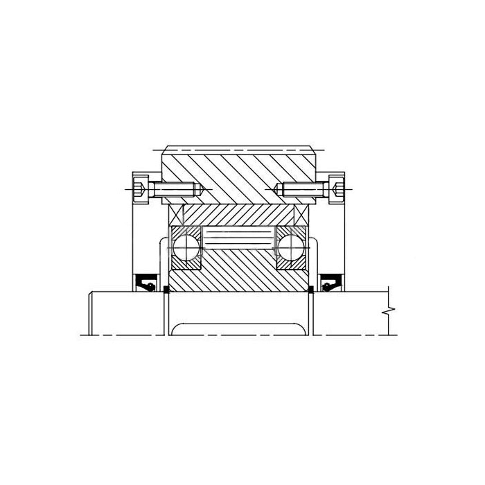 Обгонная муфта GF80 (NFR80) ISKRA