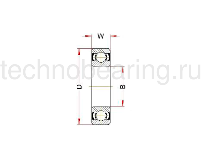 Высокотемпературный подшипник 6310 BHTS ZZ C4 200° BECO