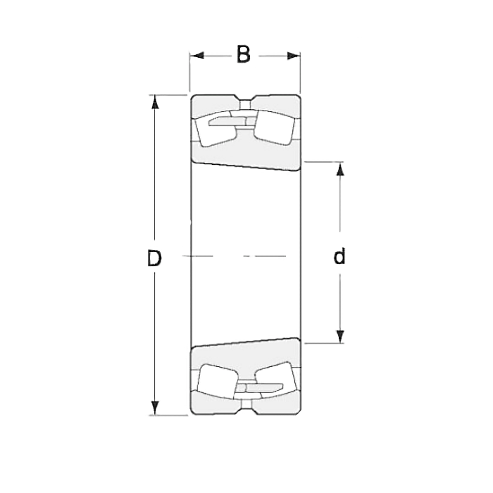 Подшипник 22222KCC/W33+H322 (13520H) TECHNIX