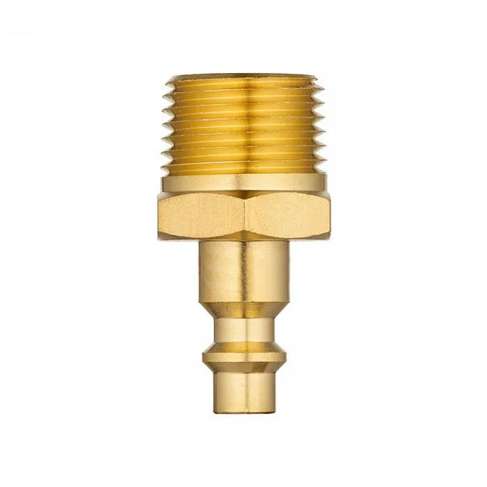 1/2in, БРС серия D, ISO 6150 B, ниппель, нар.резьба, латунь TL4DMS-B TITAN LOCK