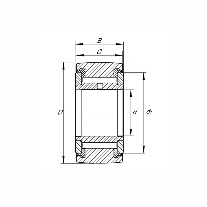 Опорный ролик NATV30PP NBS