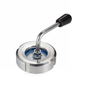 Диоптр гаечный под сварку, нержавеющий, со скребком, DN20, TL020DWWDS TITAN LOCK