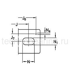 Подшипниковый узел SY25 TF SKF
