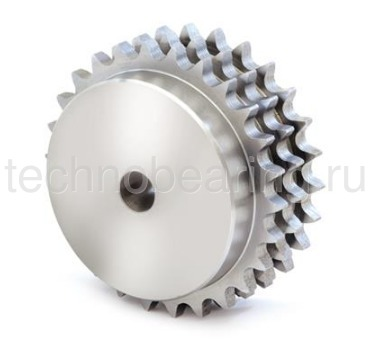 Звездочка со ступицей под расточку для цепи 06B-3, z=40, 3/8” x 7/32” PT05040 (PHS 06B-3B40) Sati