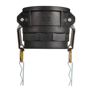 Камлок полипропиленовый тип D розетка, внутр. резьба BSP 4", TL400DPP TITAN LOCK