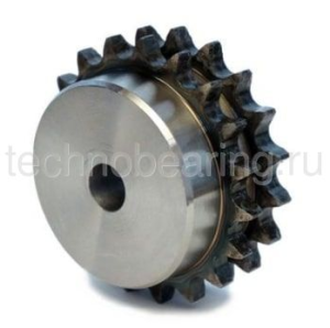 Звездочка под расточку со ступицей c каленными зубьями для цепи 08B-2, Z=18 PD09T18 Sati