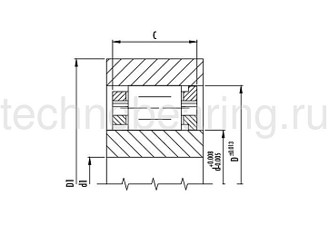 Обгонная муфта GP7969C(5C) (DC7969C(5C)) CTS