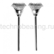 Щетки торцевые из нержавеющей стали, 2  шт. 28957 Proxxon