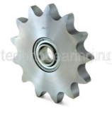 Звездочка натяжная на шариковых подшипниках для цепи 08B, Z=15, 1/2"x5/16" PC09015 (PHC 08B-1 B15) Sati