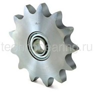 Звездочка натяжная на шариковых подшипниках для цепи 08B, Z=15, 1/2"x5/16" PC09015 (PHC 08B-1 B15) Sati