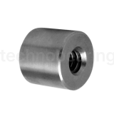 Гайка трапецеидальная (сталь) d=24 мм, шаг резьбы 4 мм (прав. резьба), KSM 24-4-D TECHNIX