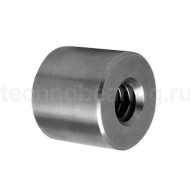 Гайка трапецеидальная (сталь) d=24 мм, шаг резьбы 4 мм (прав. резьба), KSM 24-4-D TECHNIX