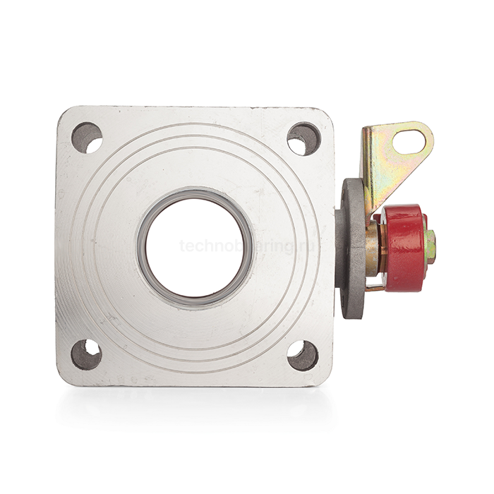Кран шаровый для бензовоза, квадратный фланец, алюм., DN100, TL400BVSF-AL TITAN LOCK — детальное фото 5