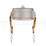 Камлок алюминиевый тип DC серия "EcoLine", заглушка для ниппеля 6", TL600DCAL-EL TITAN LOCK