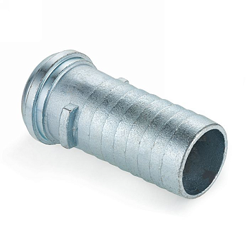 Штуцер под гайку для парового соединения "GEFEST", с хвостовиком, 1.1/2" NPT (оцинк. сталь), TLGFF1.