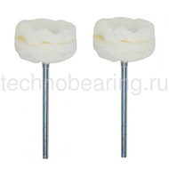 Полировальные шайбы из флиса ø 22 мм., 2 шт.) 28299 Proxxon