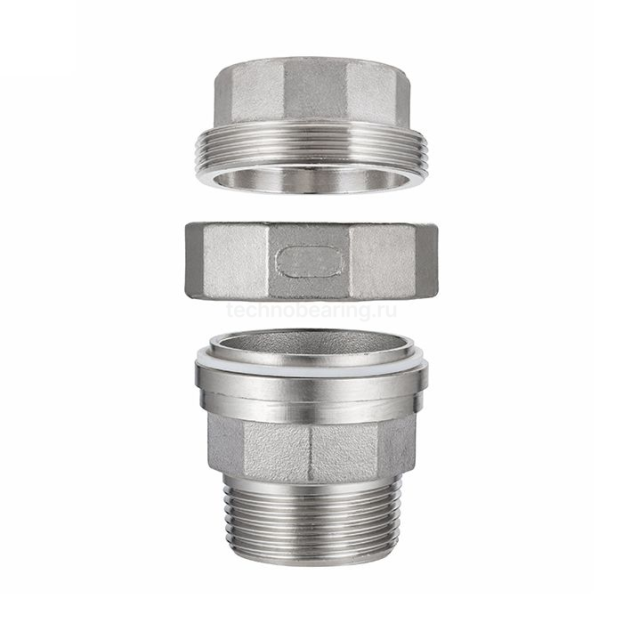 Американка нержавеющая (AISI304) 3", ВР/НР TL3UFM TITAN LOCK